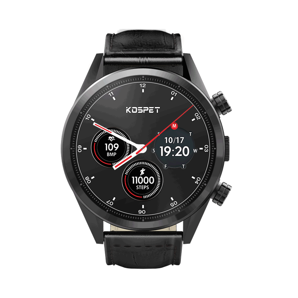 

Kospet надежда 3G + 32G 4G-LTE Watch Phone 1.39 'AMOLED IP67 WIFI GPS / GLONASS 8.0MP Android7.1.1 Smart Watch