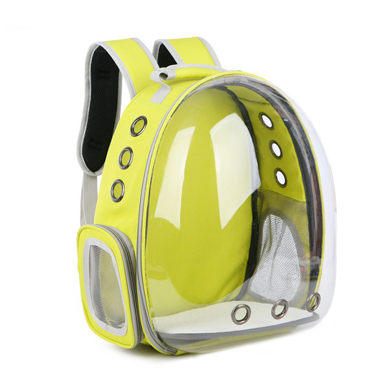 Dog Cat Transparent Space Capsule Breathable Shoulder Bag Pet Outside Travel Portable Carry Backpack 33
