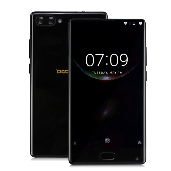 

DOOGEE MIX 5.5 Inch Android 7.0 6GB RAM 64GB ROM Helio P25 Octa-Core 2.5GHz 4G Smartphone