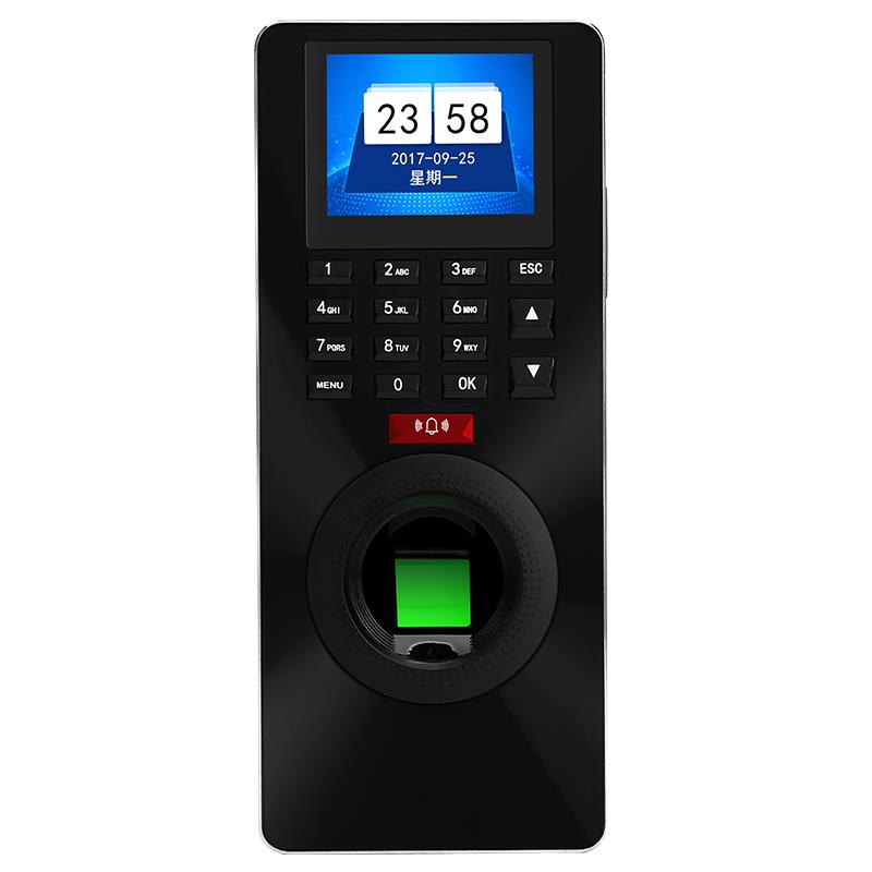 

ZOKOTECH ZK-FP18 Fingerprint Password ID Card Access Control System Time Attendance Machine with 2.4 Inches Color Display Screen