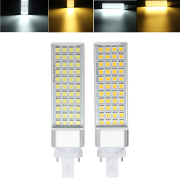 

G23 9W 44 SMD 5050 LED Light Non-Dimmable Warm White/White Bulb 85-265V