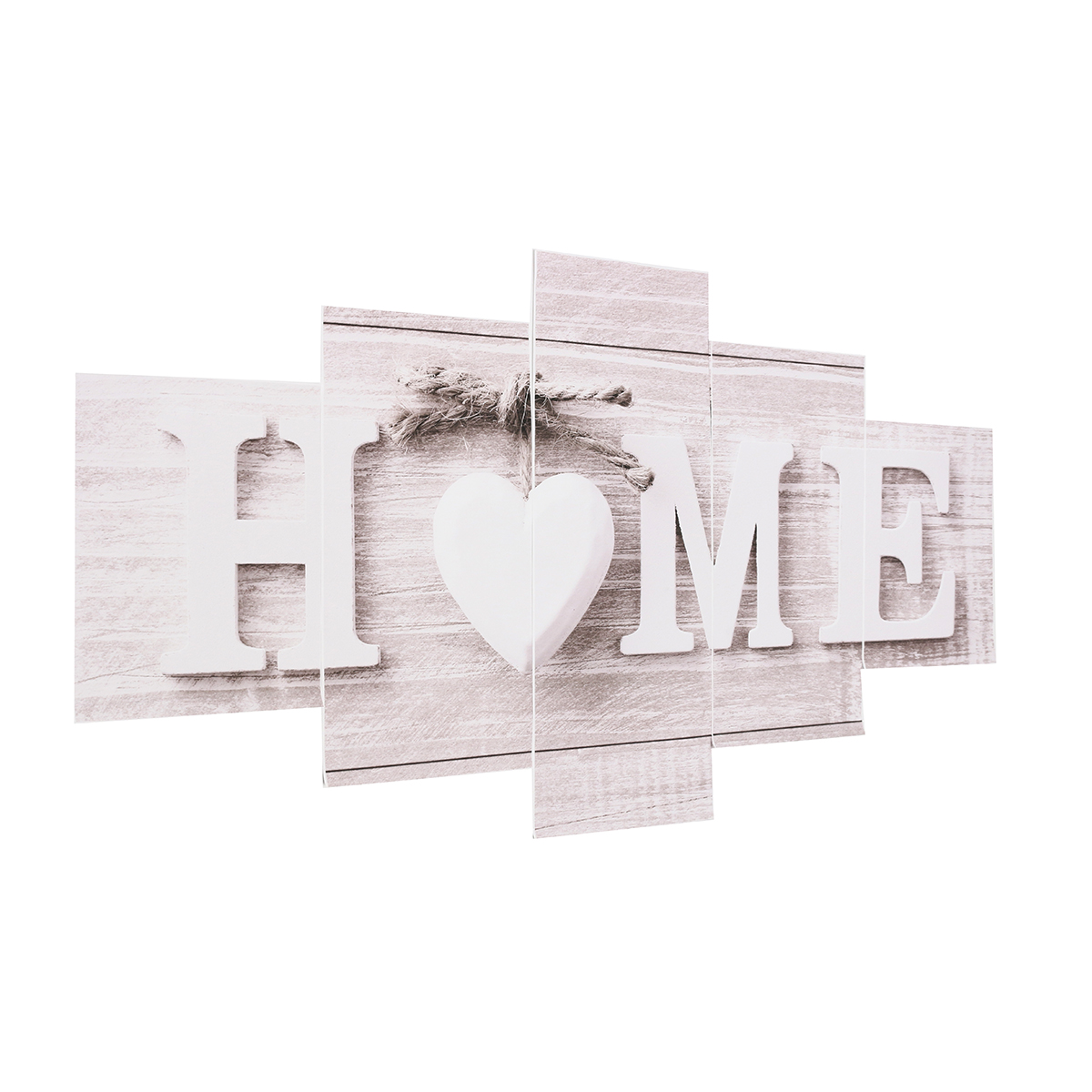 Find 5 Panels Love HOME Wall Art Print Pictures Canvas Wall Prints Unframed Paper for Sale on Gipsybee.com with cryptocurrencies