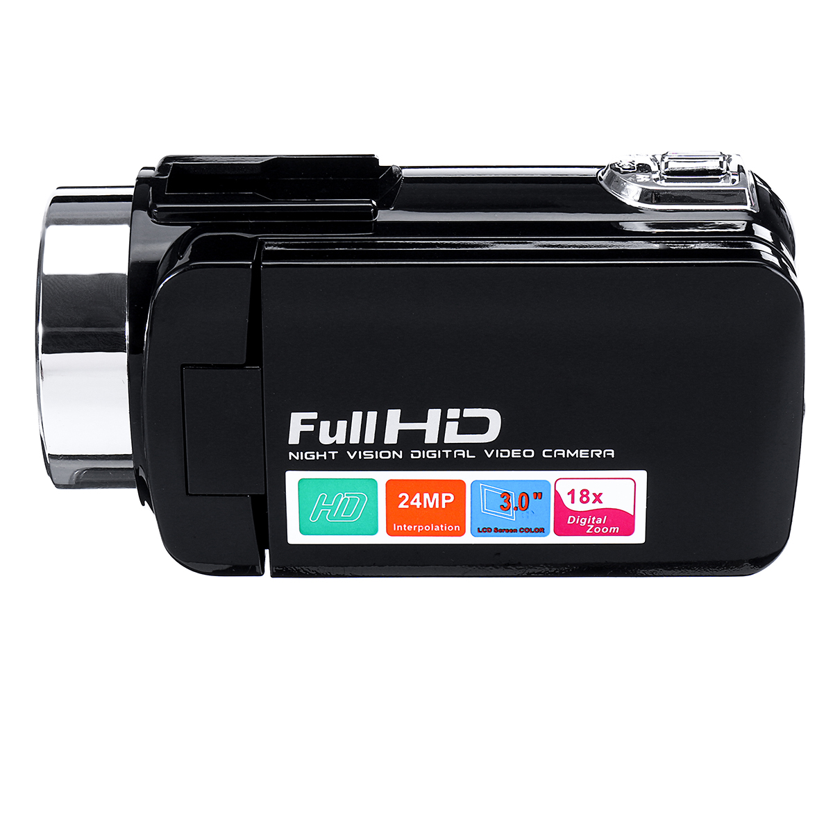 Find 4K Full HD 1080P 24MP 18X Zoom 3 Inch LCD Digital Camcorder Video DV Camera 5 0MP CMOS Sensor for YouTube Vlogging for Sale on Gipsybee.com with cryptocurrencies