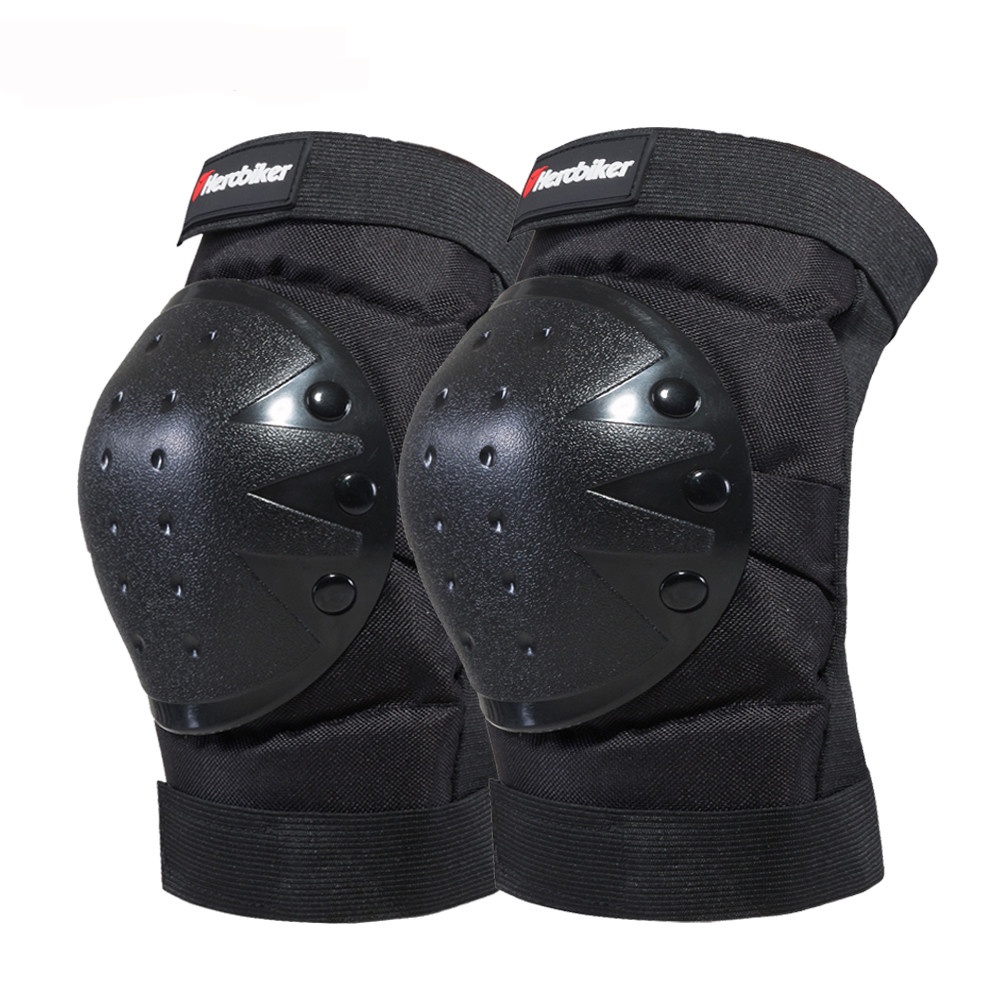 24SHOPZ HEROBIKER Adults Knee Pad Protector Tactical Outdoor Sport Motorcycle Protective Gear