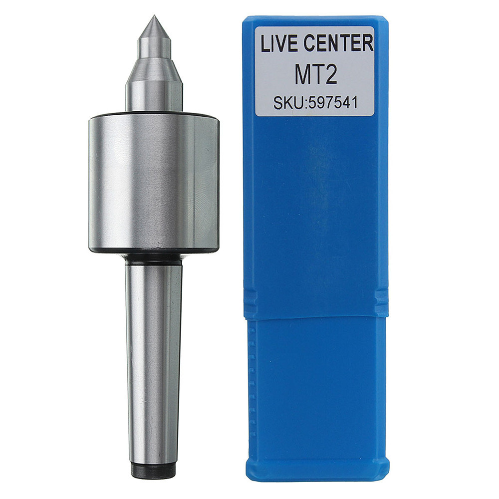 MT2 Spindle Lathe Live Center Morse Taper CNC Tool 0.000197 Inch Precision