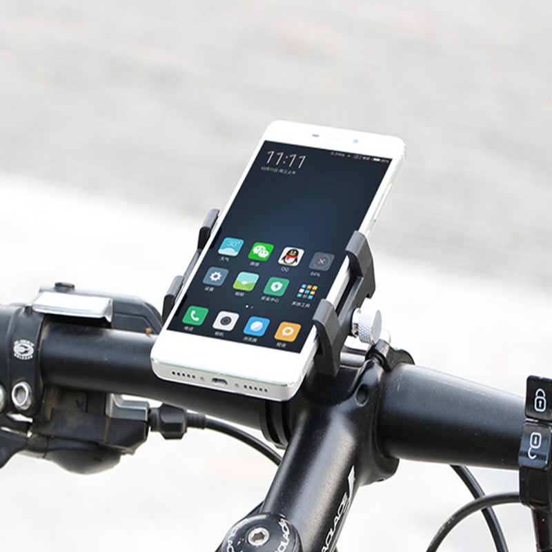 

Universal Fixed Clip Bicycle Motorcycle Handlebar Holder Phone Stand for iPhone Xiaomi Mobile Phone