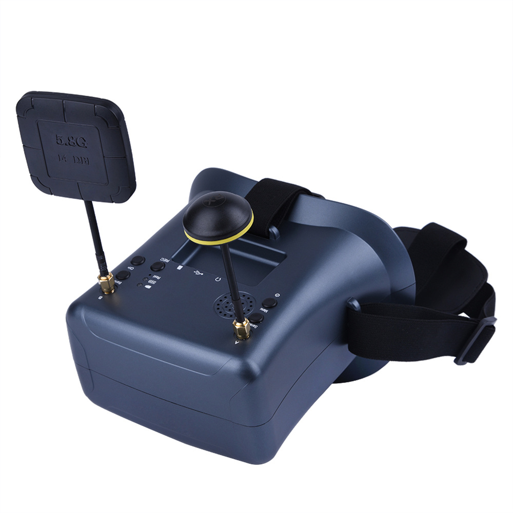 SPCMaker Bat78-X 78mm F4 AIO 20A ESC 2S Whoop FPV Racing Drone BNF w/ 25-400mW VTX Runcam Nano 2 Camera FPV Goggles Radio Transmitter 7