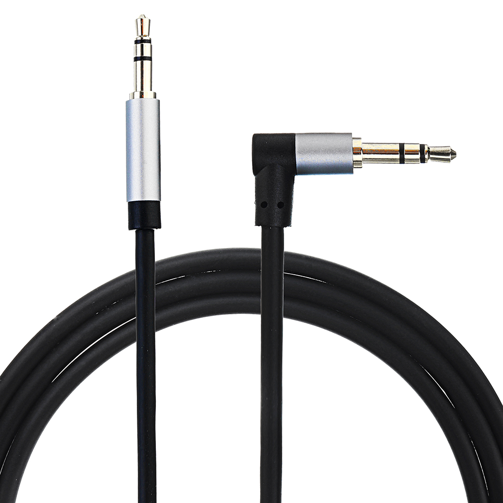 

BIAZE Y15 1M 90 Degree Aux Cable 3.5mm Audio Cable Male to Male For Smartphone Tablet Laptop