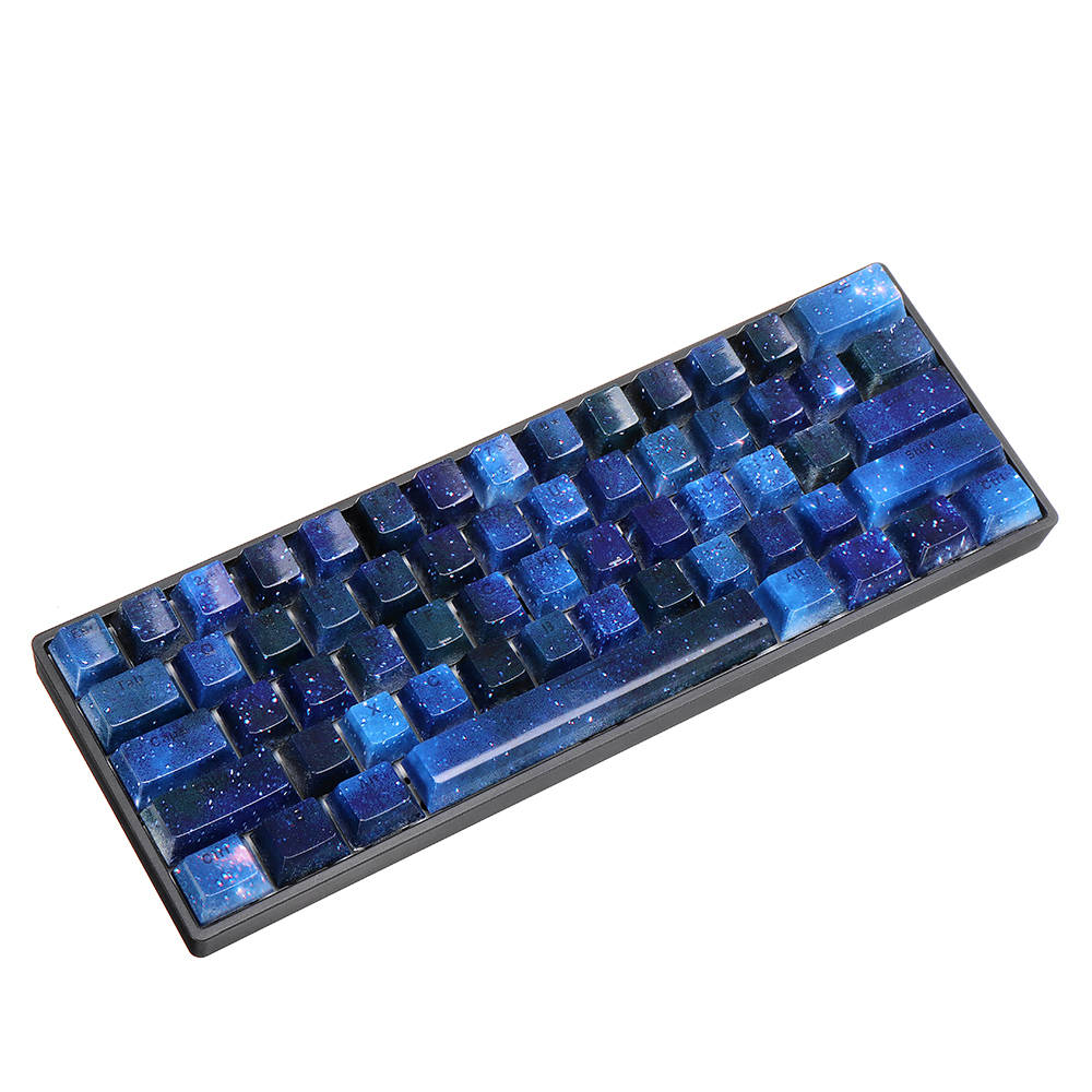 Blue key. Navy Blue keycaps.