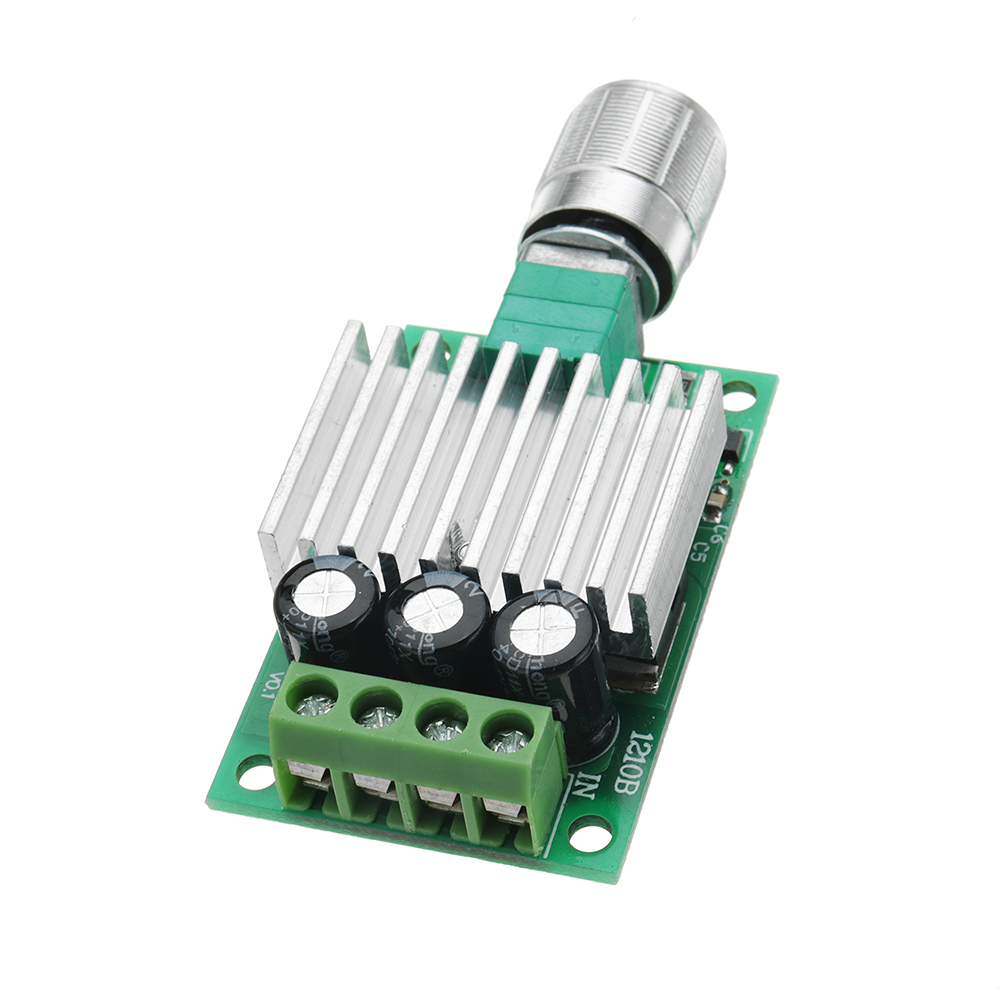 

10pcs DC 12V To 24V 10A High Power PWM DC Motor Speed Controller Regulate Speed Temperature And Dimming