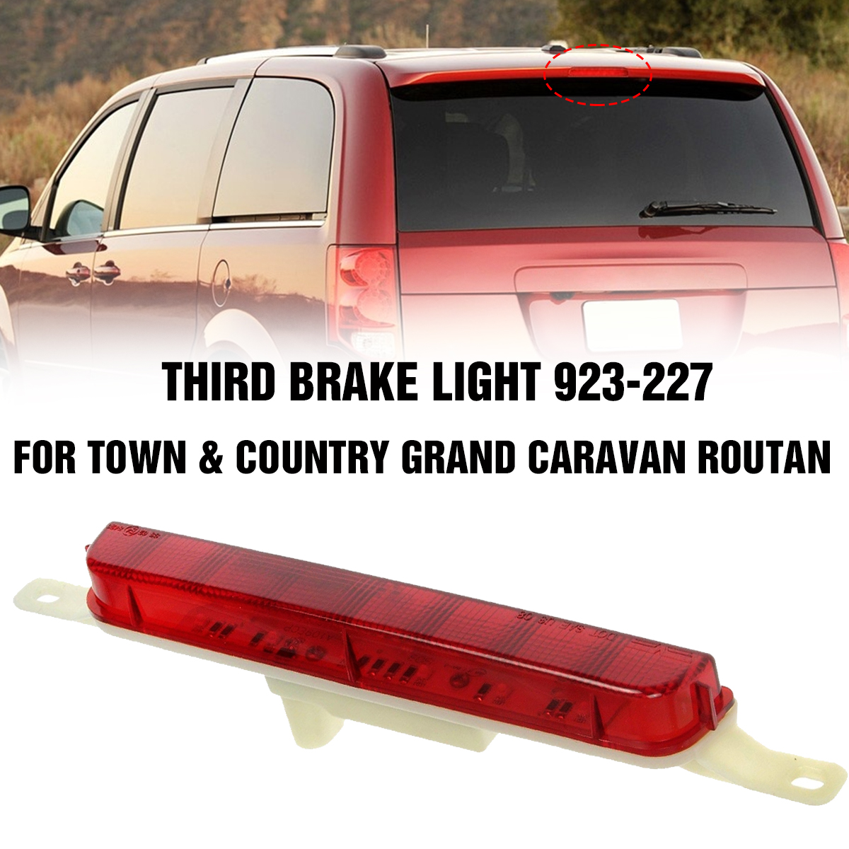 Third Brake Light For Chrysler Town & Country Dodge Grand Caravan 2008 - 2015 US | eBay 2008 Chrysler Town And Country Brake Light
