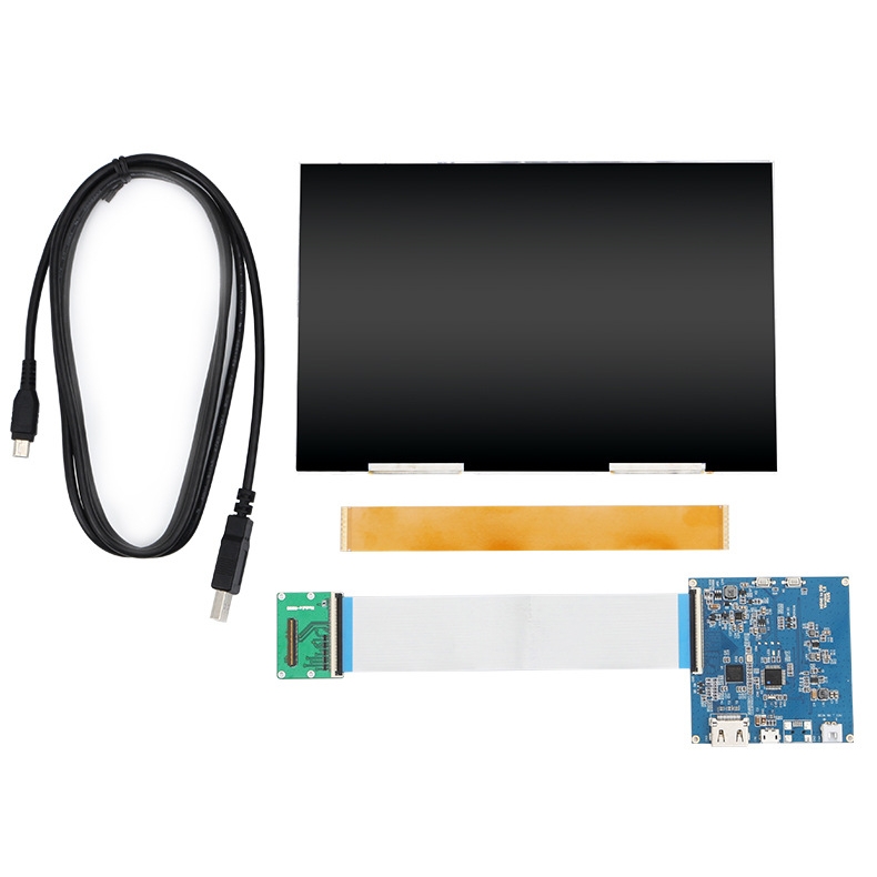 

8.9 inch 2560*1600 2K TFT LCD Screen Panel with MIPI HDMI Driver Board for DIY Projector Kit /Raspberry Pi/Light Curing 3D Printer Monitor