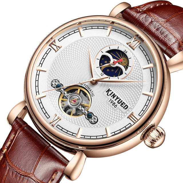 

KINYUED JYD-J031 Moon Phase Automatic Mechanical Watches
