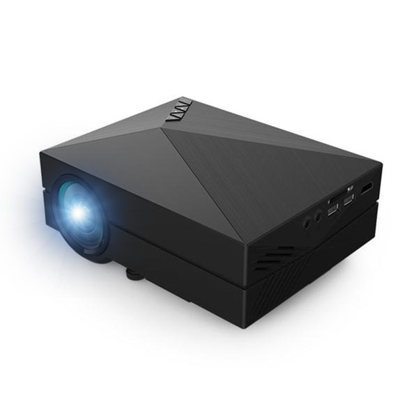 GM60 Mini Portable Full HD 1080P LCD Projector 1000LM LED Home Theater 800 x 480 Pixels Resolution
