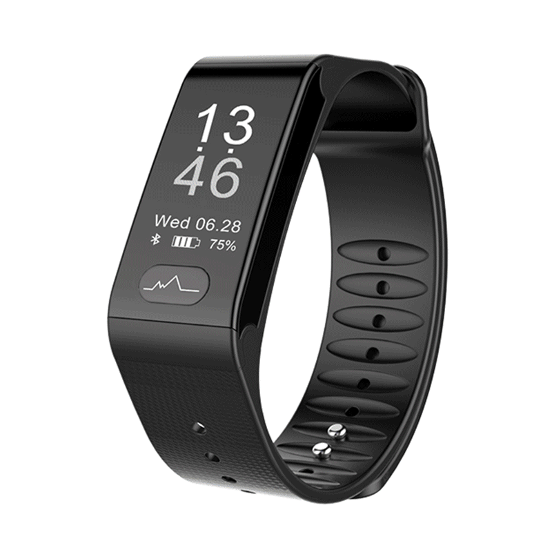 

XANES T6 0,96 "OLED IP66 Водонепроницаемы Кровяное давление Сердце Рейтинг Монитор Фитнес Smart Watch Smart Bracelet