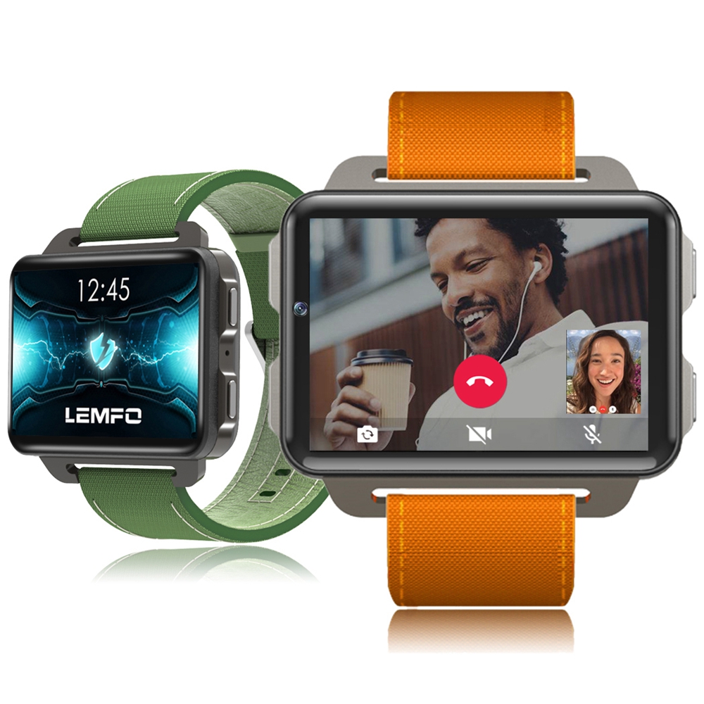 

LEMFO LEM4 PRO 2.2 Inch Android 5.1 Watch Phone MTK6580 1G+16G 1200 Mah 3G Smart Watch