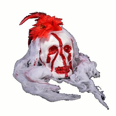 

KALOAD M12 Хэллоуин-бар с привидениями Полное лицо Маска Рецепты Bubble Simulation Bloody Ghost Cemetery Terror Платье Вверх