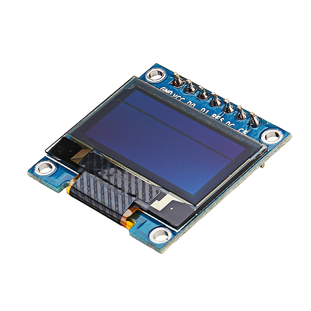 

5pcs Geekcreit® 7Pin 0.96 Inch OLED Display 12864 SSD1306 SPI IIC Serial LCD Screen Module For Arduino