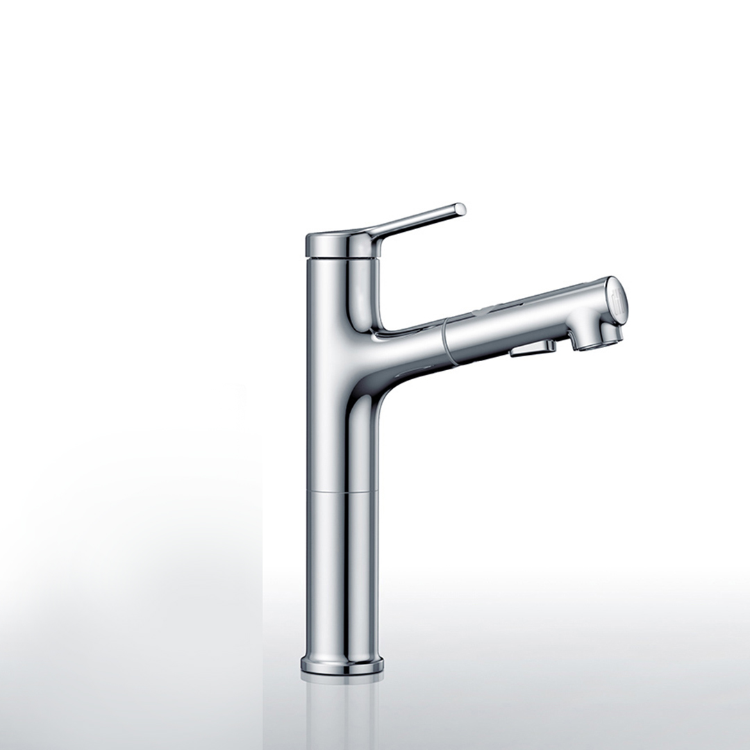 

DABAI Bathroom Basin Sink Faucet High Body Version With Pull Out Rinser Sprayer Gargle Brushing 2 Mode Mixer Tap from Xiaomi Youpin