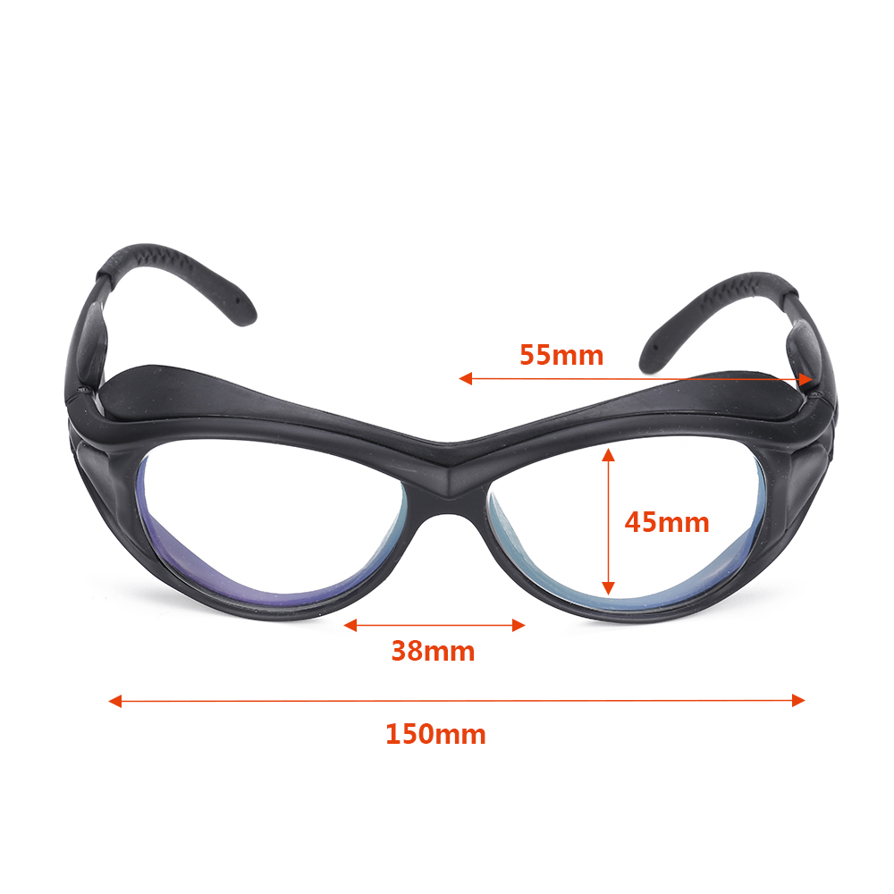 1000-1100nm OD+7 Single Layer Laser Safety Glasses Eyewear Anti-Laser Protective Goggles w/ Case Eye Protection 1064nm Wavelength 15
