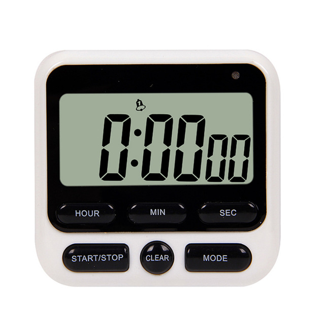 

24-hour 2 Group Timer With Clock Timer Multi-function Kitchen Electronic Digital Reminder