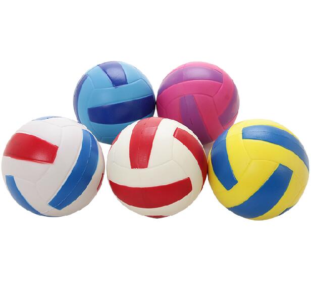 

SUPER-K PU Foam Volleyball Children Early Learning Toy Elastic Soft Volleyball