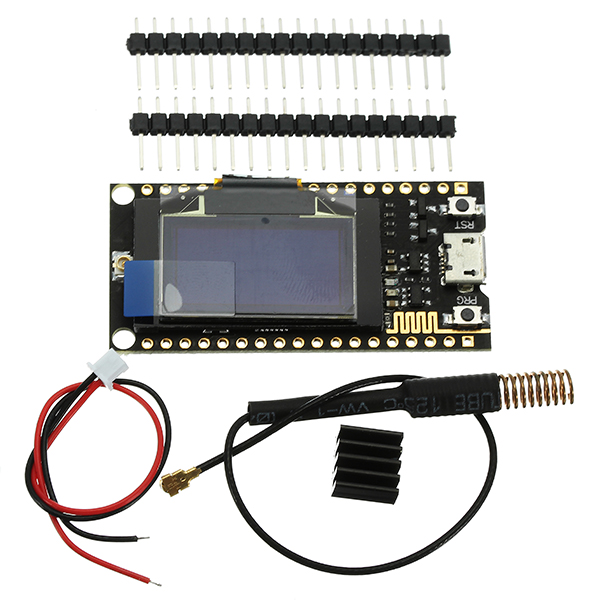 

LILYGO® TTGO LORA SX1278 ESP32 0.96 OLED Display Module 16M bytes (128M Bit) 433Mhz For Arduino