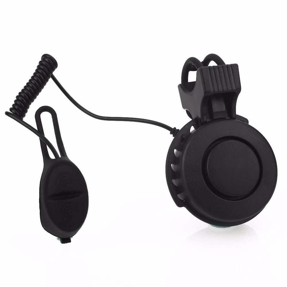 

BIKIGHT Bicycle Electric Horn USB Charge Loud horn 110-120db 22.2-31.8 Bars IP65 Waterproof Safety Cycling Bells 40g