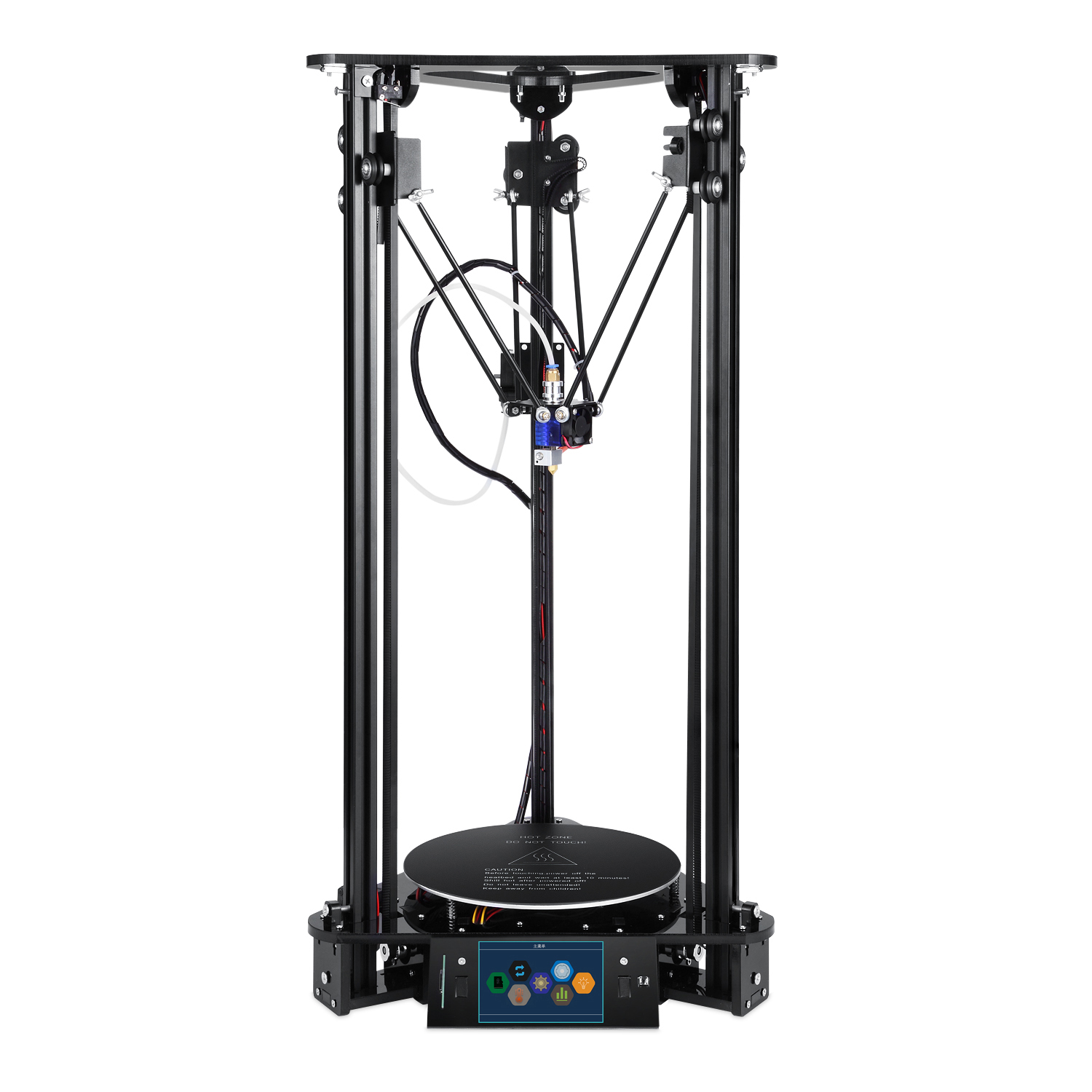 

EZT® T1-Plus-M 3D Printer + 1KG Filament Kit Φ180 *320mm Print Size with TFT3.5" Touch Screen Support Intelligent Leveling/Multi-Language to Swich
