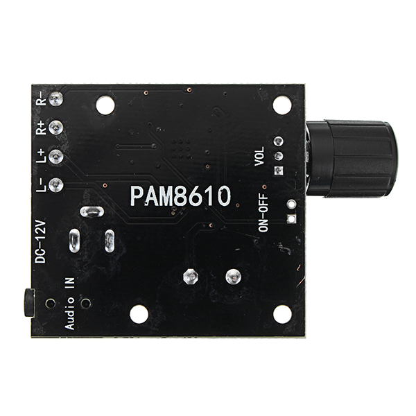 PAM8610 Dual Channel DC 12V HD Pure Digital Audio Stereo Amplifier Board Class D 15W x 2 High Power Amplifier Module