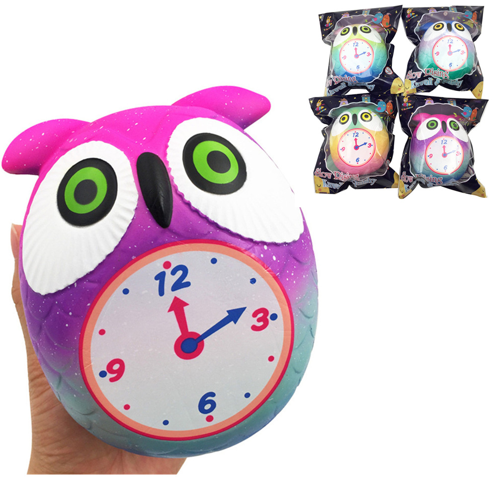 

Taburasaa Owl Часы Squishy 12 * 10.5 * 9CM Soft Медленное восхождение с коллекцией подарков для подарков