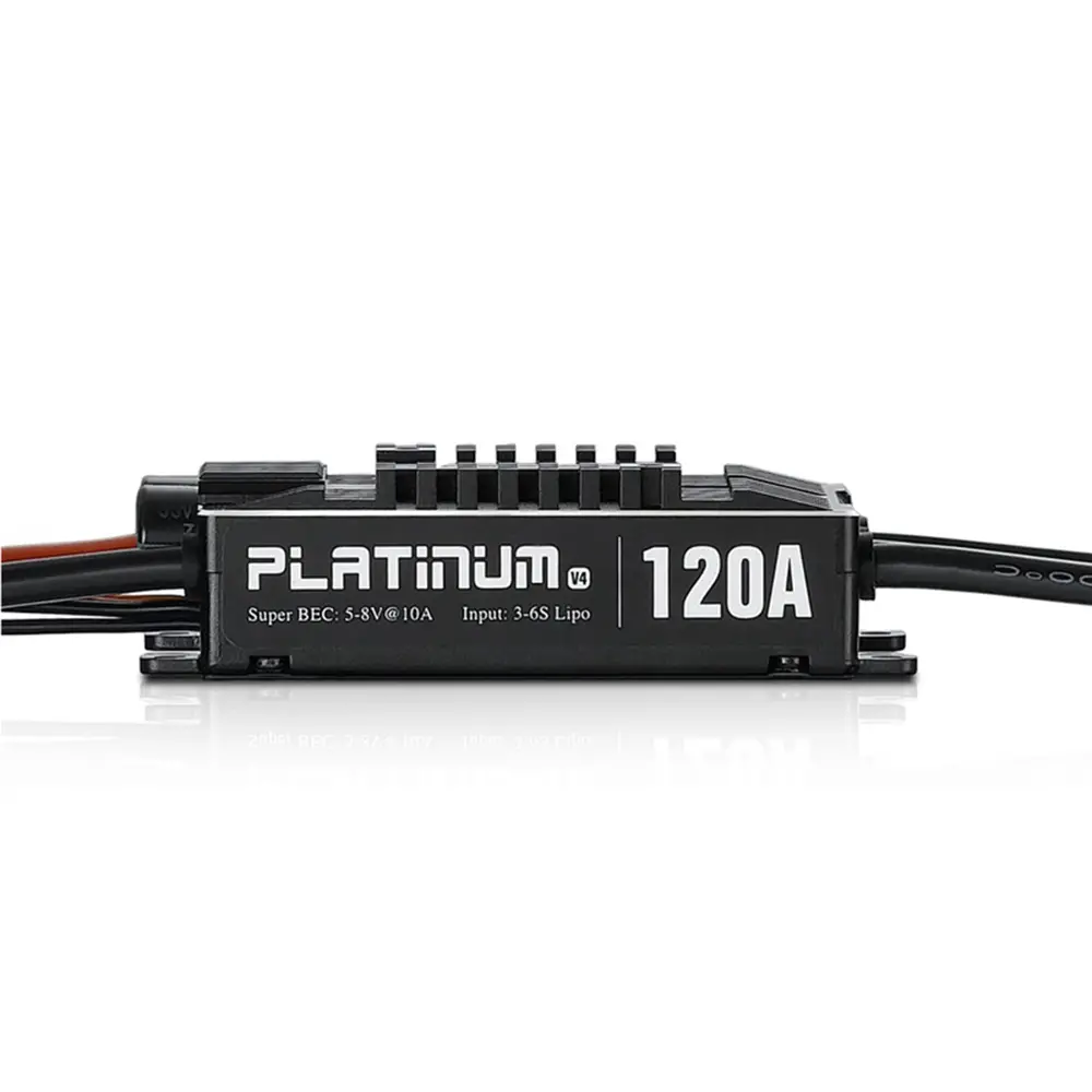 Hobbywing Platinum PRO 120A V4 ESC for 500-550 Class RC Helicopter
