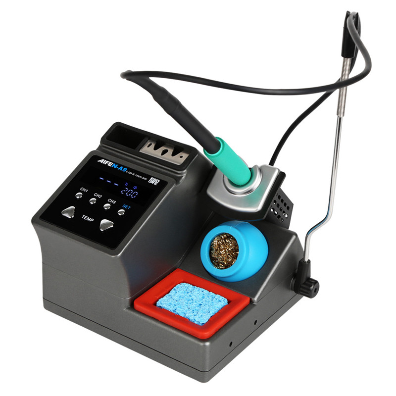 Find AIFEN A9 Soldering Station Compatible JBC Soldering Iron Tips C210/C245/C115 Handle Electronic Welding Rework Station for Sale on Gipsybee.com with cryptocurrencies
