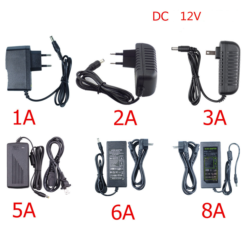 Find DC 12V Lighting Transformer AC 110V 220V Switching Power Supply 1A 2A 3A 5A 6A 8A 10A Wide Application Power Adapter for Electronic Equipment for Sale on Gipsybee.com with cryptocurrencies