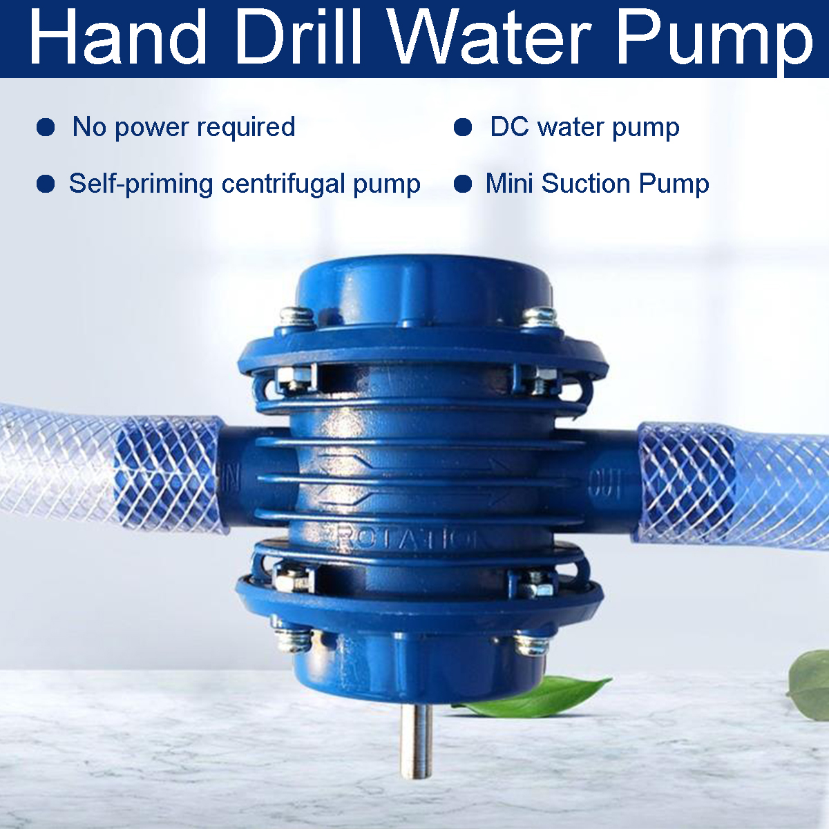 Garden Drill Water Pump Self Priming Diaphragm High Pressure Electric Pump AL 