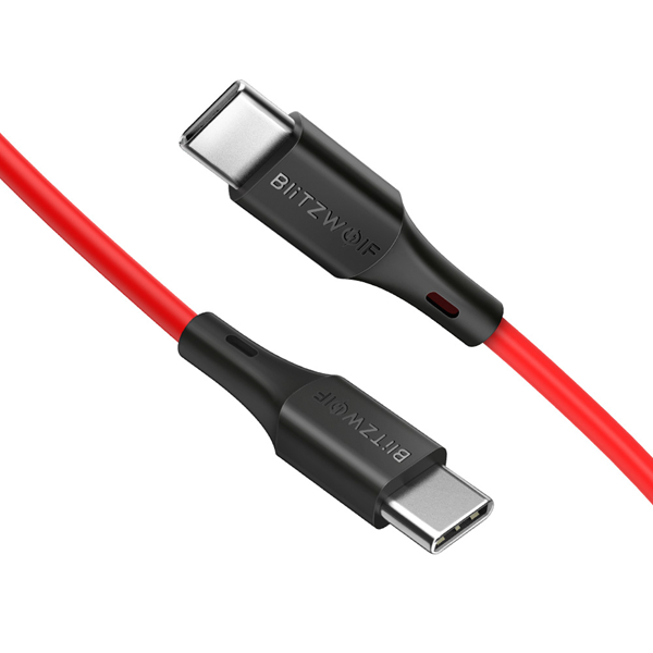 

BlitzWolf® BW-TC17 3A USB PD Type-C to Type-C Charging Data Cable 3ft/0.9m For iPad Pro Macbook Pocophone F1