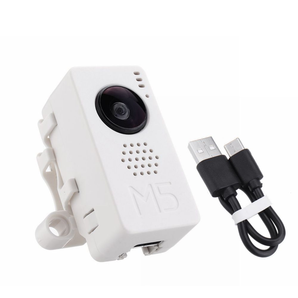 

M5CameraF ESP32 Модуль платы для разработки «рыбий глаз» Модуль OV2640 Mini Fisheye Camera Unit Demoboard M5Stack® для Arduino - продукты, которые работают с о
