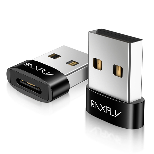 

RAXFLY Type C Female To USB Male OTG Charger Adapter Converter For Smartphone Tablet