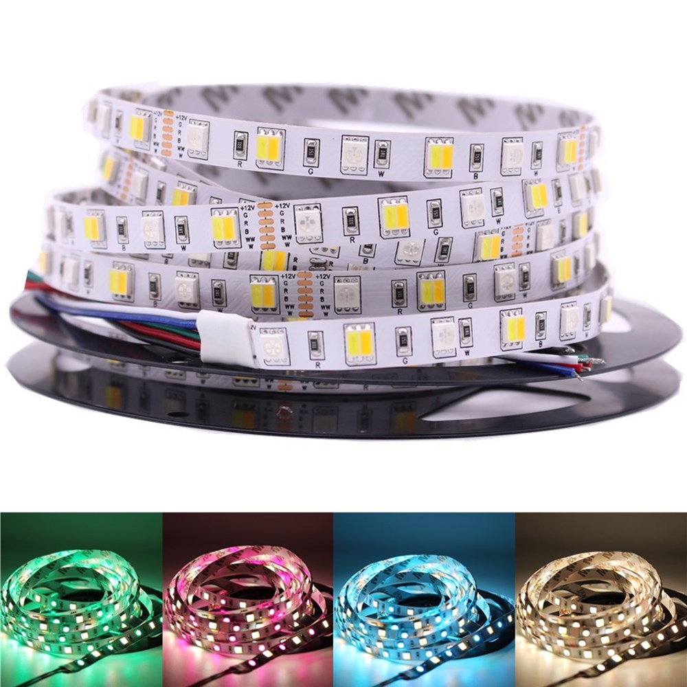 

DC12V 5M RGB CCT 5050 5054 SMD LED Non-waterproof Strip String Light Holiday Home Decoration