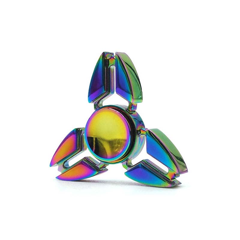 

Colorful Crab Rotating Fidget Hand Spinner ADHD Autism Fingertips Fingers Gyro Reduce Stress Toys