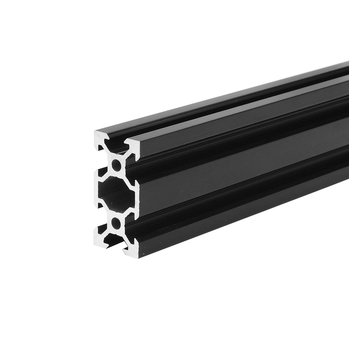 300mm ChaRLes Machifit 200-1000Mm Noir 2060 V-Slot Aluminium Profil Profilé DExtrusion Pour Cnc Outil Diy