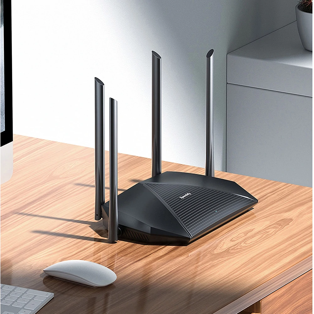 Find Speedefy KX450 AX1800 WiFi6 Router Dual Band Quad Core 1 5GHz Gigabit Support VPN OFDMA MU MIMO 6dbi Antenna Wireless Router for Sale on Gipsybee.com