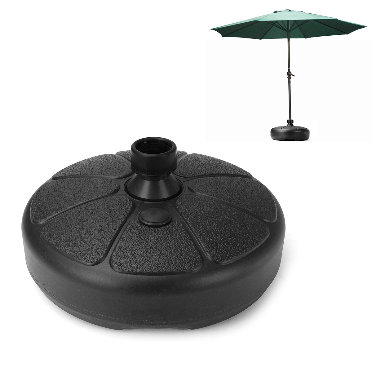 

IPRee™ 38mm Outdoor Garden Beach Umbrella Stand Plastic Parasol Base Patio Furniture
