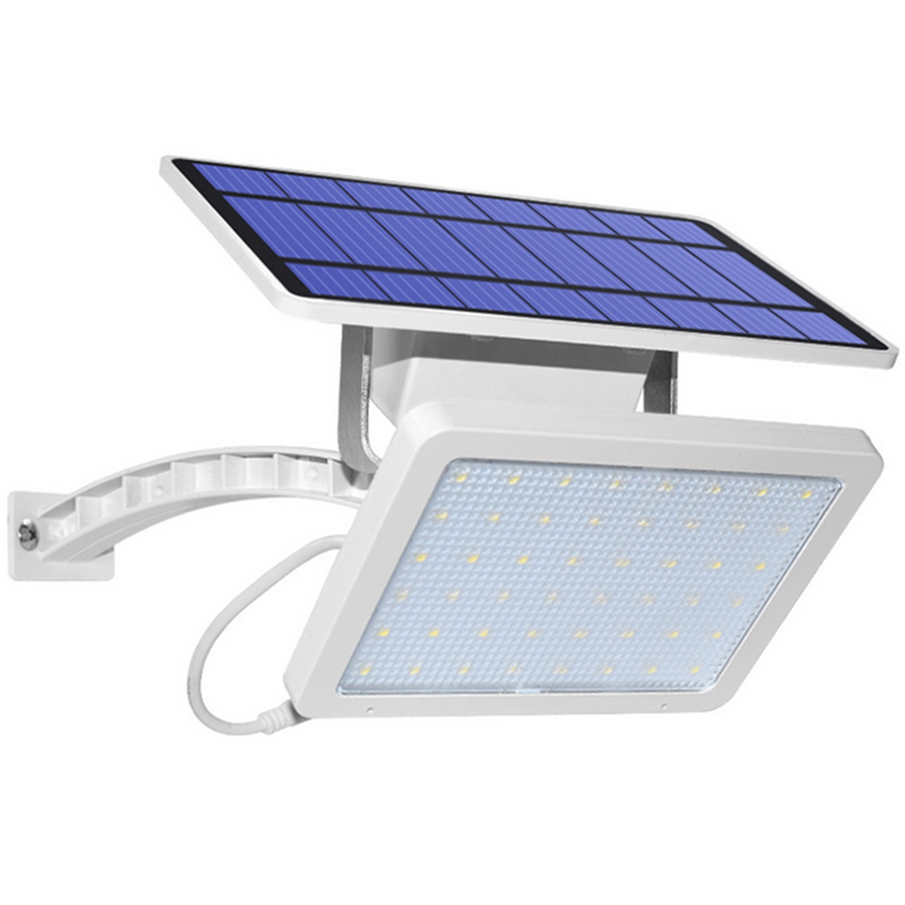 Solar Panel LED Light Sensor Wall Street Lamp Adjustable Floodlight Waterproof For Outdoor Lawn Garden 35