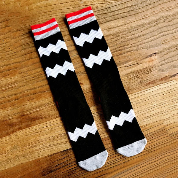 Men's Novelty Geometic Pattern Cotton Middle Tube Socks