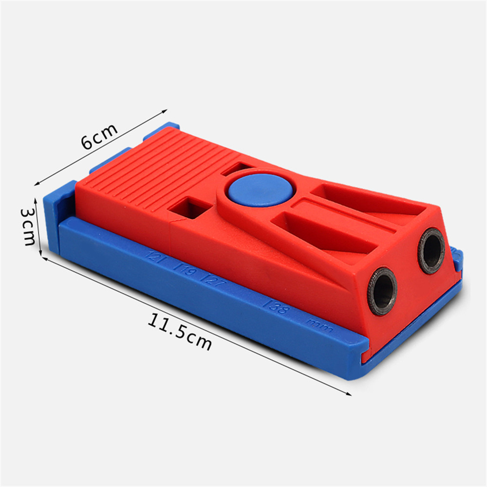 Pocket Hole Jig Woodworking Inclined Locator Oblique Hole Puncher Holder Drill Positioning Tool