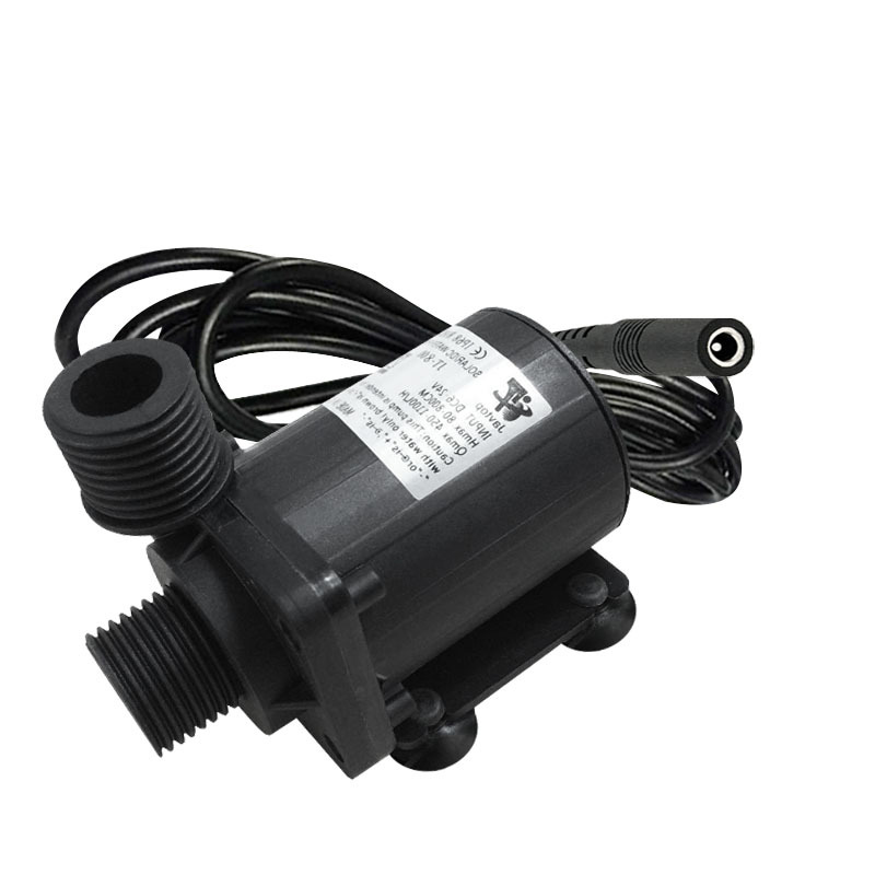 

JT-800B 12V/24V 800L/H / 1000L/H Dual Use DC Electric Brushless Mini Submersible Water Pump Solar Energy Booster Pump