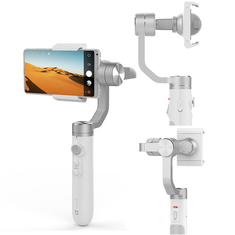 Xiaomi Mijia SJYT01FM 3 Axis Handheld Gimbal Стабилизатор с 5000mAh Батарея для действия камера Телефон