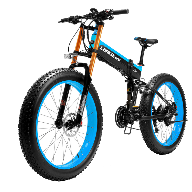 Find EU Direct LANKELEISI XT750 PLUS 17 5Ah 48V 1000W Folding Moped Electric Bicycle 26 Inches 130km Mileage Range Max Load 200kg for Sale on Gipsybee.com with cryptocurrencies