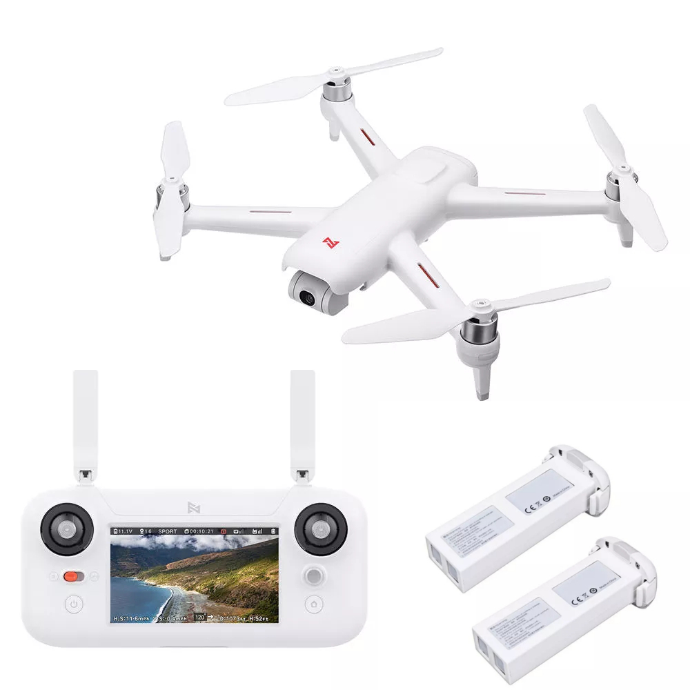 

Xiaomi FIMI A3 5.8G 1KM FPV With 2-Aixs Gimbal 1080P Camera Two Battery GPS RC Drone Quadcopter RTF
